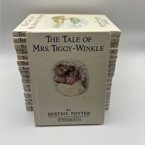 Vintage Beatrix Potter Books Lot of 18|Original Peter Rabbit Series 1987 F.Warne